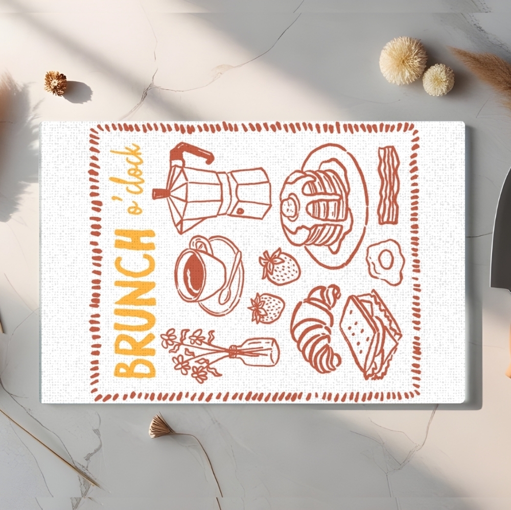 Colorful Spicy Cutting Board